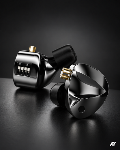In Ears KZ D-FI con switches de ajuste