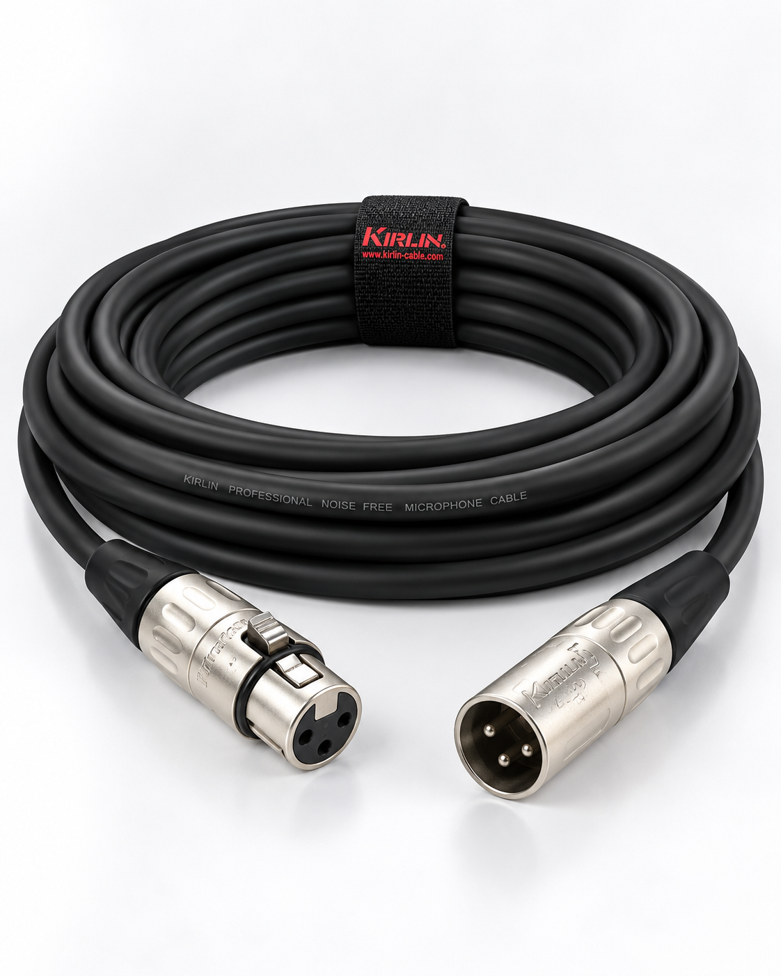 Cable XLR Kirlin de 10 metros para audio profesional