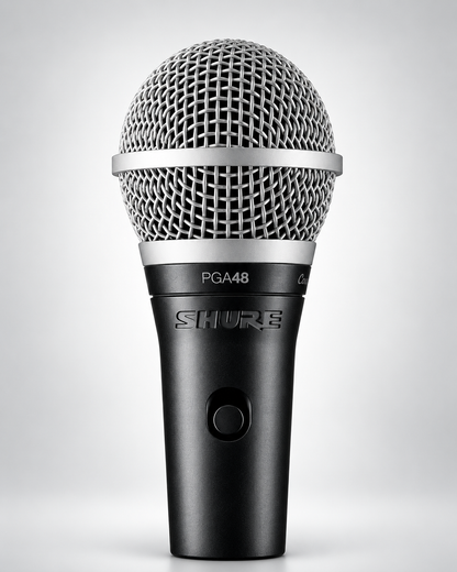 Micrófono dinámico Shure PGA48 para voz