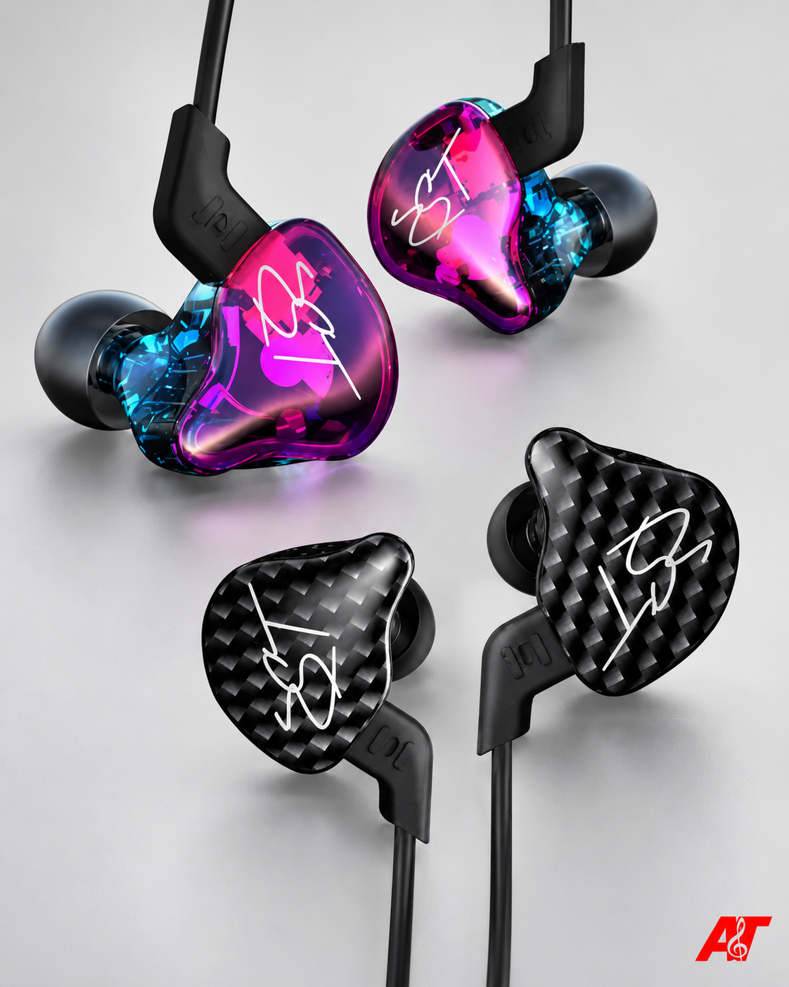 In Ears KZ ZST híbridos para monitoreo