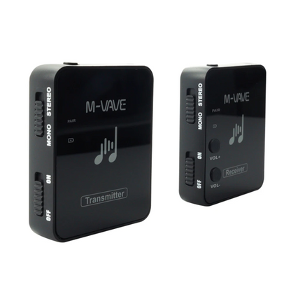 Transmisor M-VAVE WP10T mostrado junto a un receptor compatible WP10R, vendidos por separado