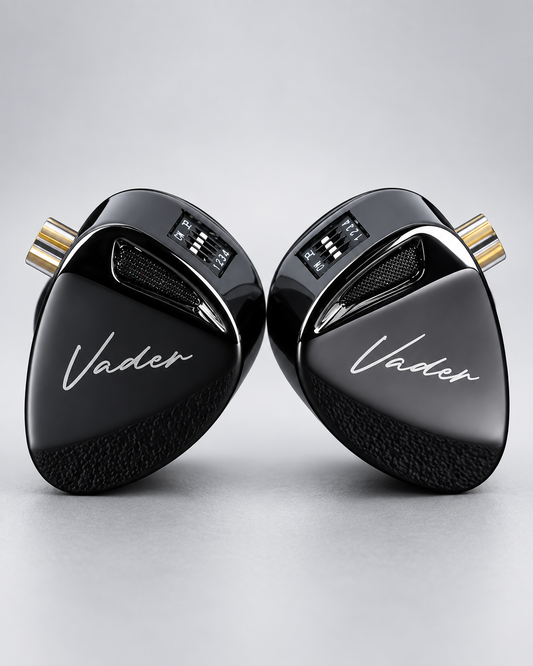 In Ears KZ Vader con switches para monitoreo